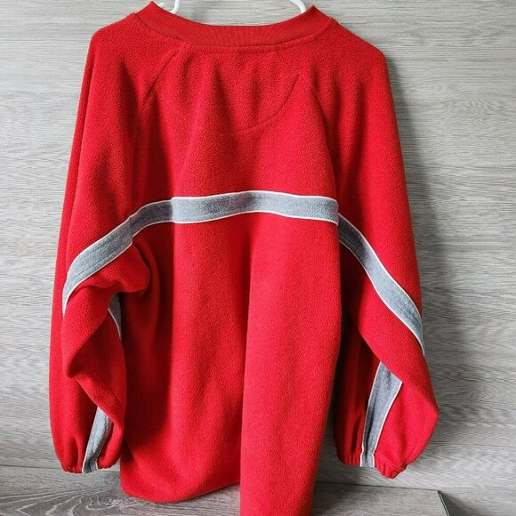 Vintage 90s Y2K Starter Team Ohio State Buckeyes OSU Pullover Fleece Sweatshirt - Picture 3 of 15